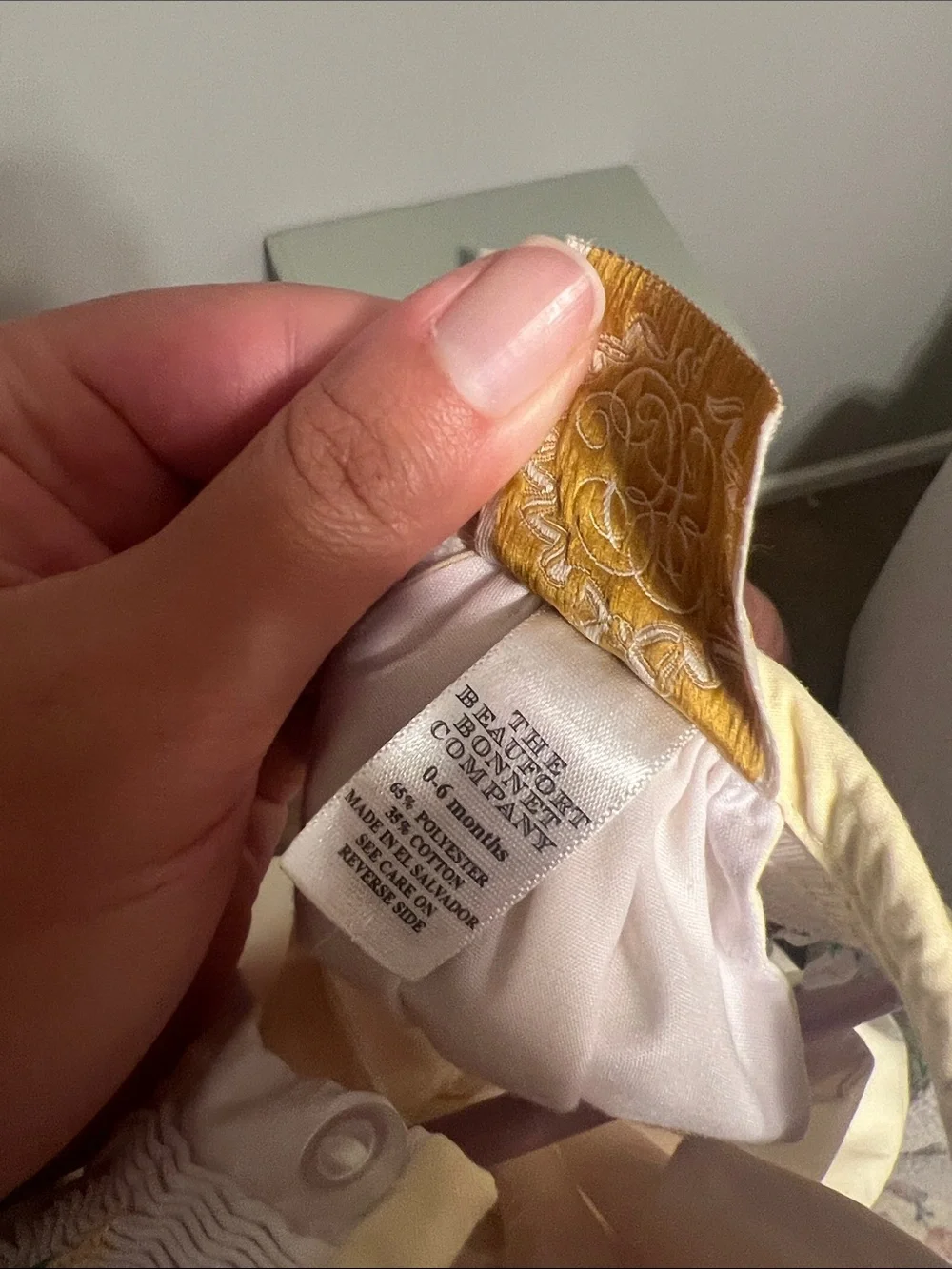 The Beaufort Bonnet Company Yellow Star Smocked Bubble